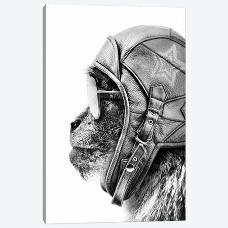Aviator Monkey Canvas Print #WRI3} by Wouter Rikken Canvas Art