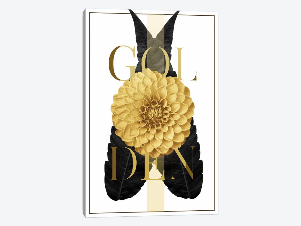 Golden Flower 1-piece Art Print