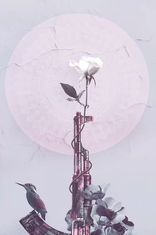 Peace Rifle by Wouter Rikken wall art