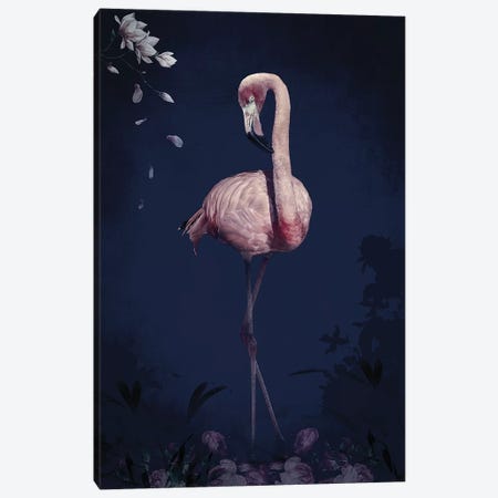Flamingo Canvas Print #WRI97} by Wouter Rikken Canvas Artwork