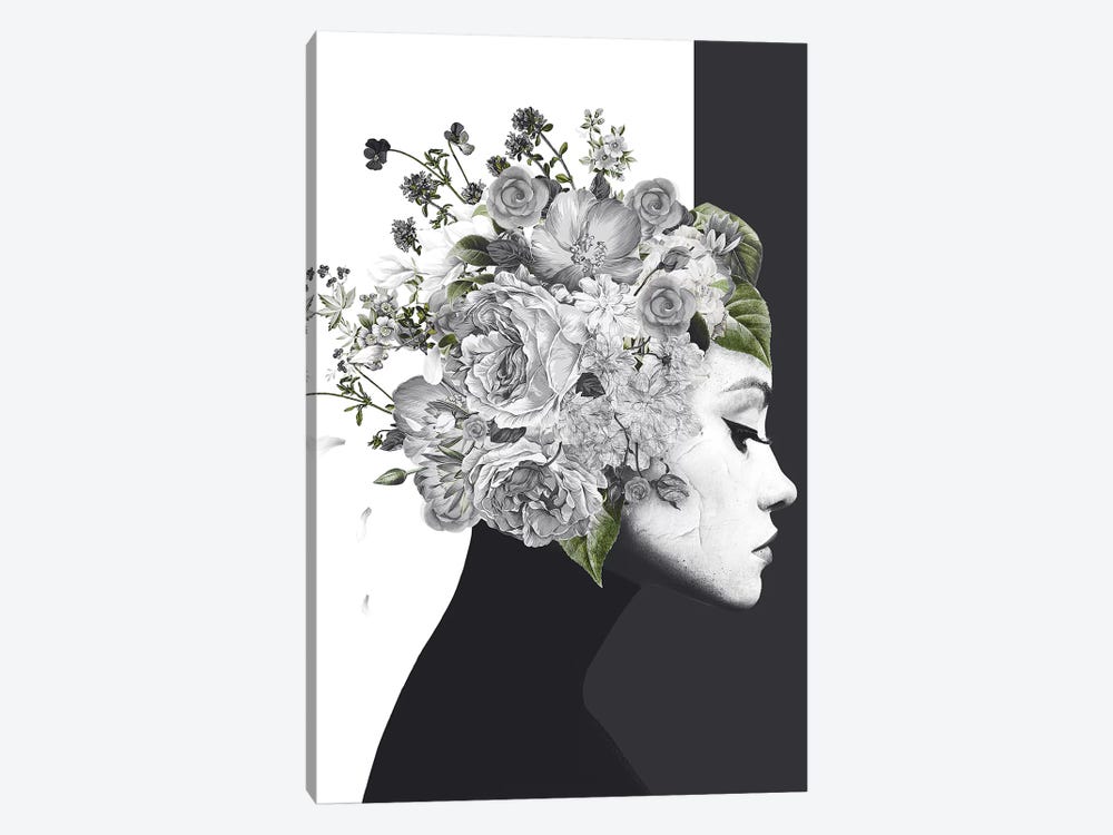 Flower Woman by Wouter Rikken 1-piece Art Print