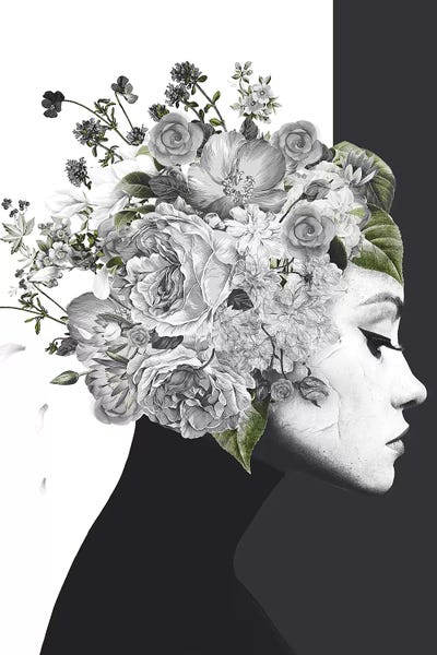 Figurative Photography: Flower Woman by Wouter Rikken