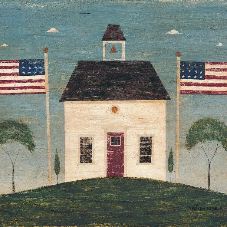 School House by Warren Kimble wall art