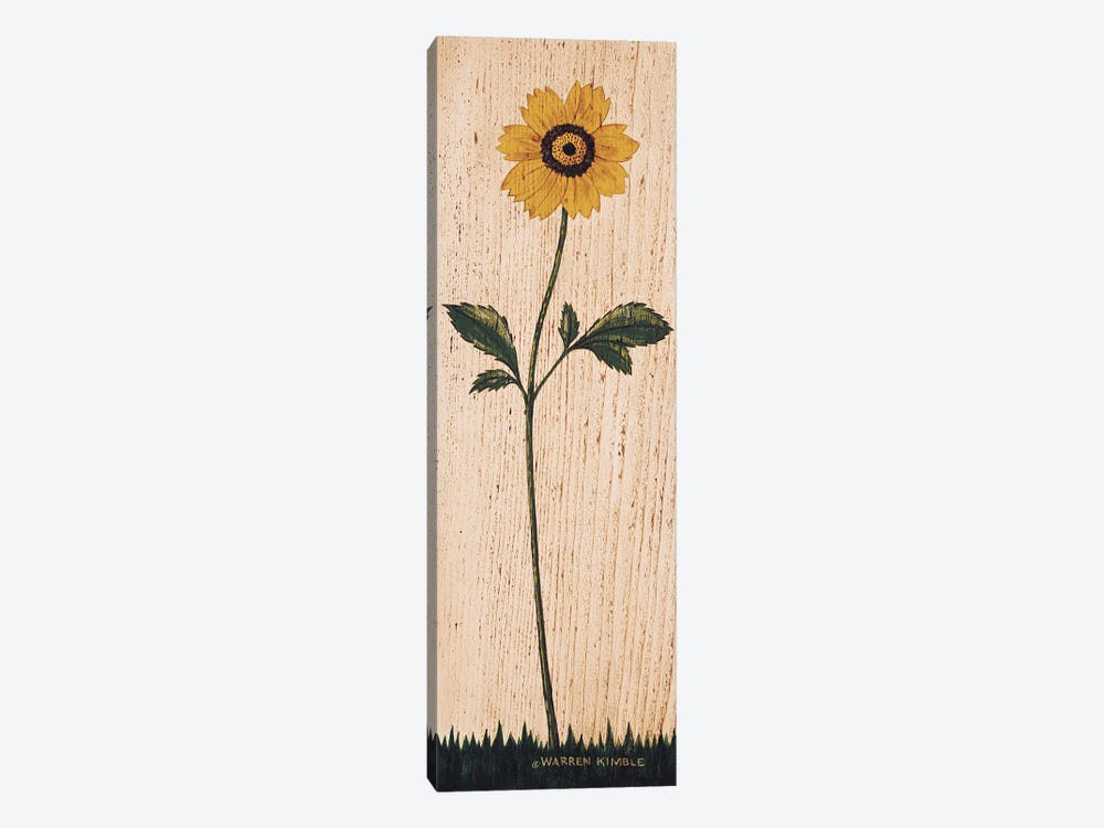 Sunflower by Warren Kimble 1-piece Canvas Artwork