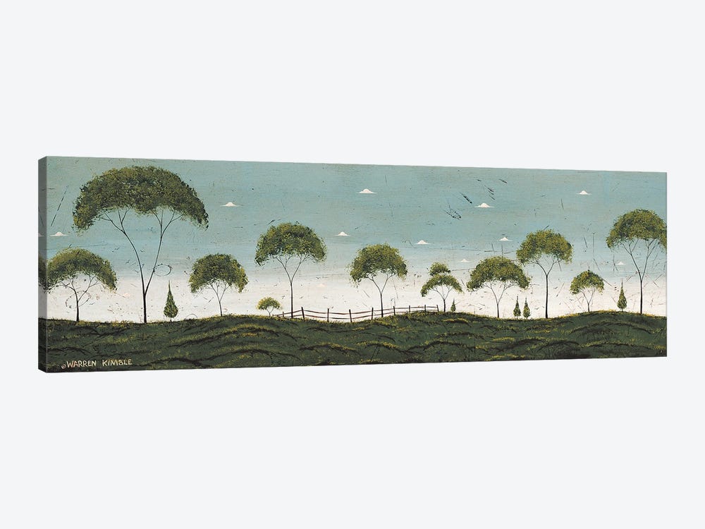Tree Row by Warren Kimble 1-piece Canvas Artwork