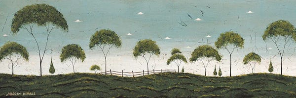 Country: Tree Row by Warren Kimble