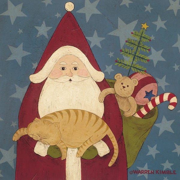 Toys & Collectibles: Pere Noel by Warren Kimble