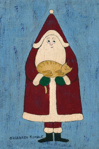 Pet Obsessed: Purr-fect Xmas I by Warren Kimble