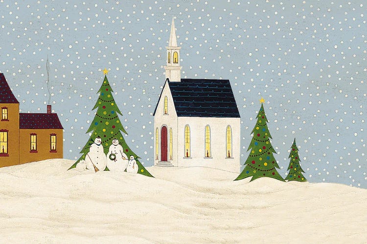 Welcoming Church II by Warren Kimble wall art