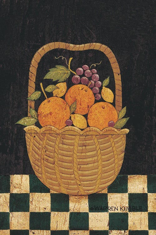 Basket Of Oranges