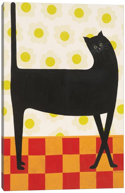 Blackcat II Canvas Art Print - Warren Kimble
