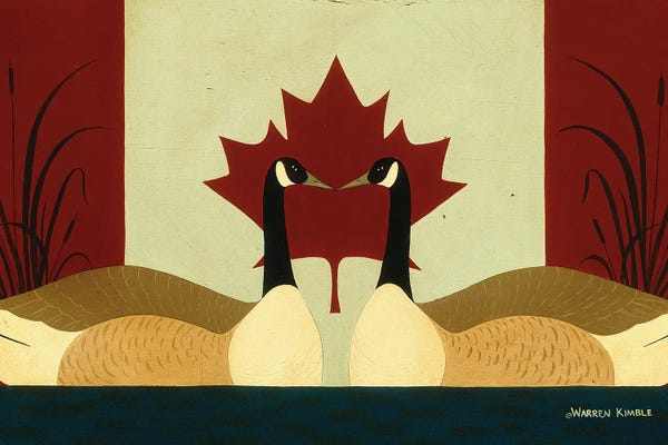 Canadian Culture: Canadian Geese by Warren Kimble
