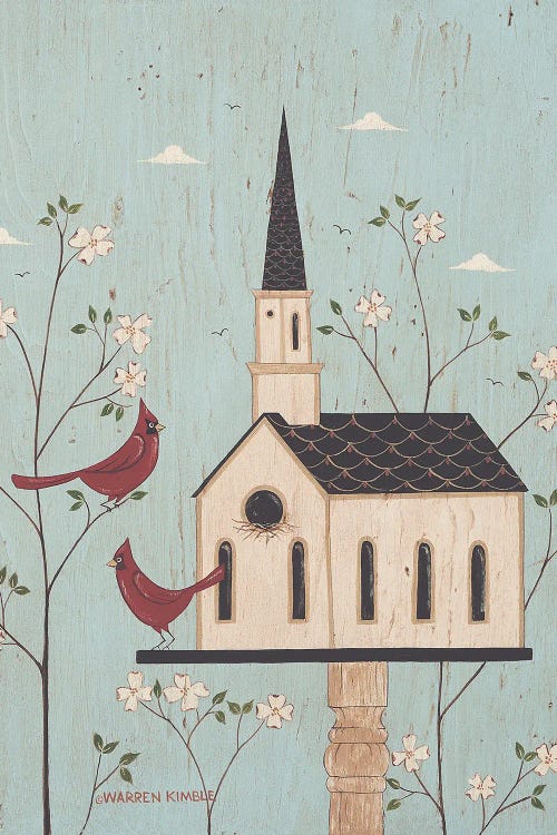 Church Birdhouse III