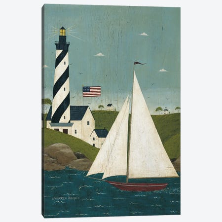 Coastal Breeze Canvas Print #WRK44} by Warren Kimble Art Print