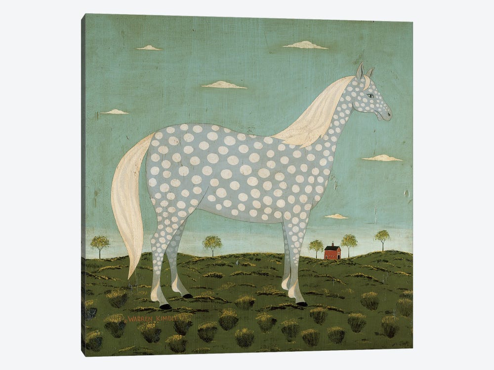 Dappled Horse by Warren Kimble 1-piece Canvas Artwork