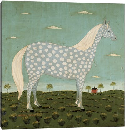 Dappled Horse Canvas Art Print - Warren Kimble