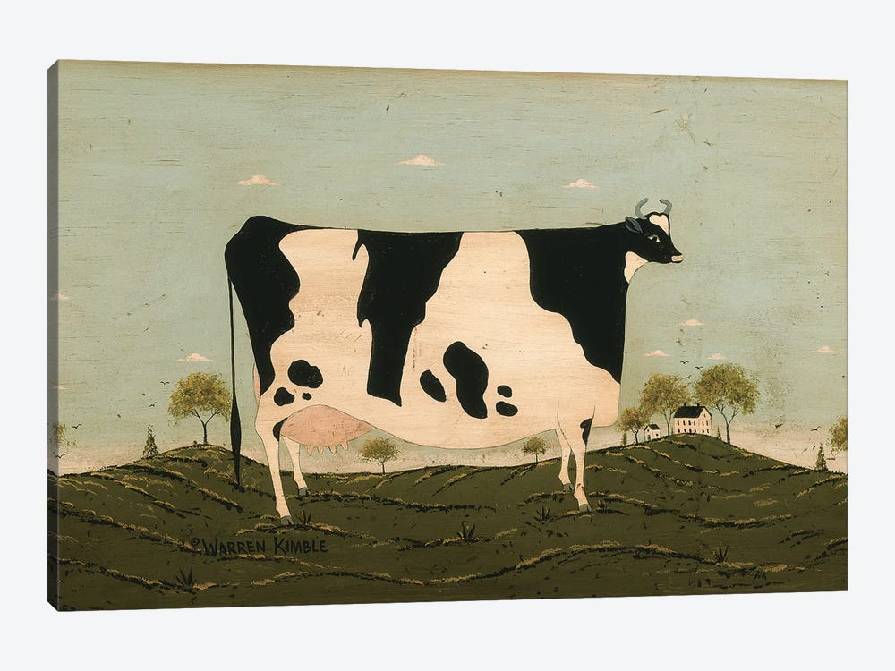 American Cow II by Warren Kimble 1-piece Art Print