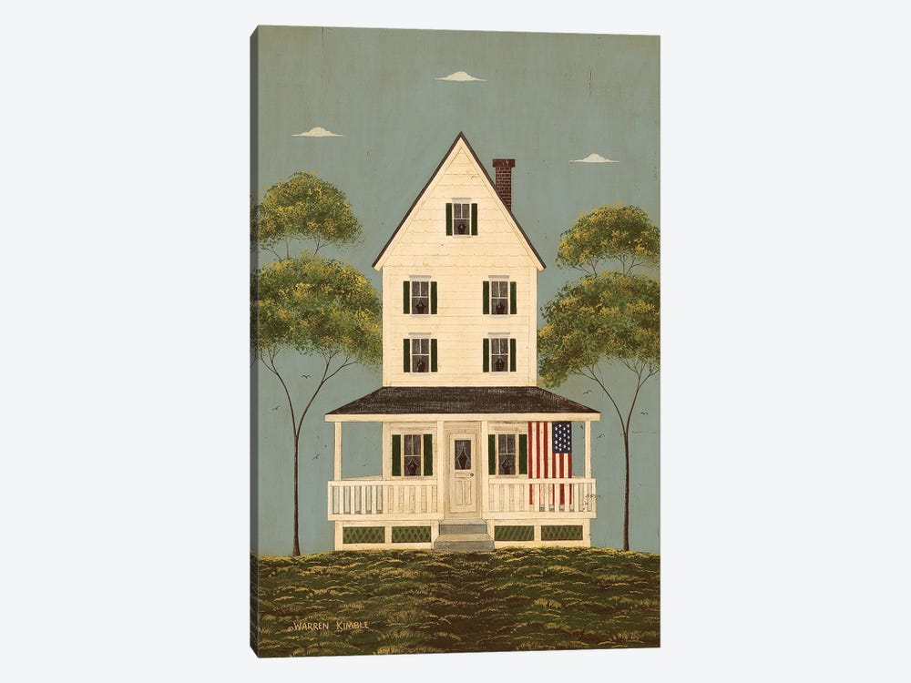 Front Porch by Warren Kimble 1-piece Canvas Print