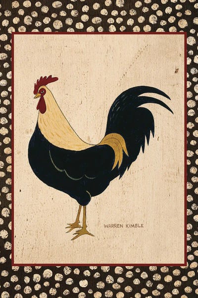 Chickens & Roosters: Goldfeather by Warren Kimble