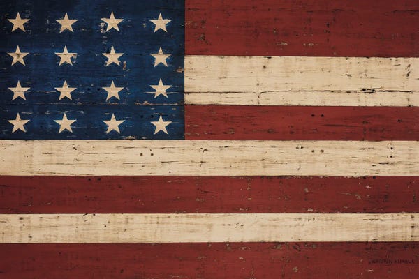 Giclee Features: Grand Old Flag by Warren Kimble