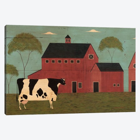 Nellies Barn Canvas Print #WRK92} by Warren Kimble Canvas Art Print