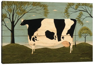 Another Cow Canvas Art Print - Warren Kimble