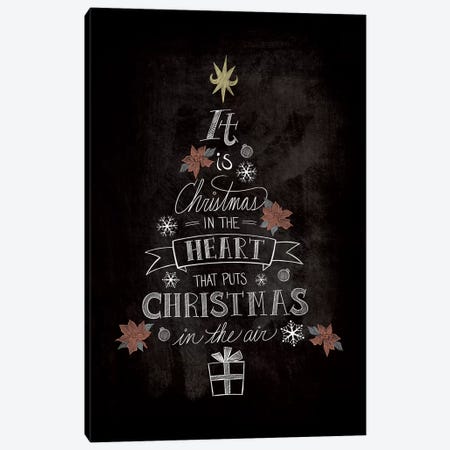 It Is Christmas Canvas Print #WSH4} by 5by5collective Art Print