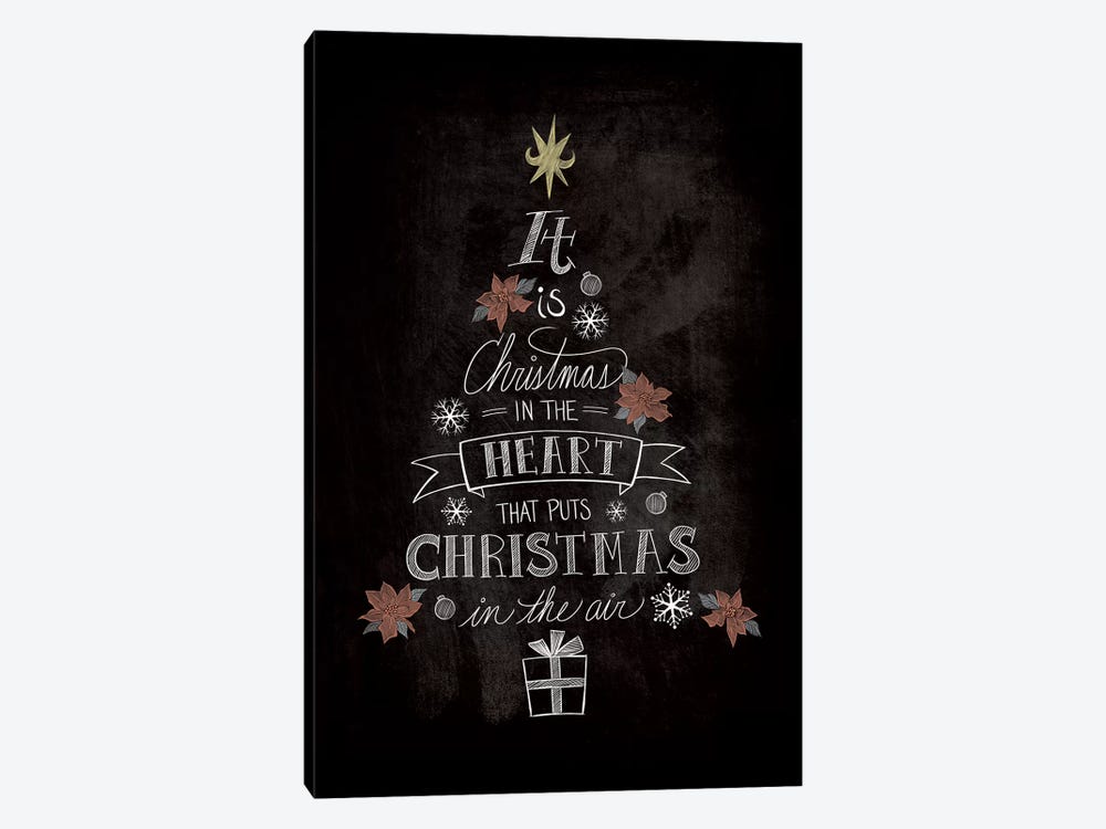 It Is Christmas by 5by5collective 1-piece Canvas Art