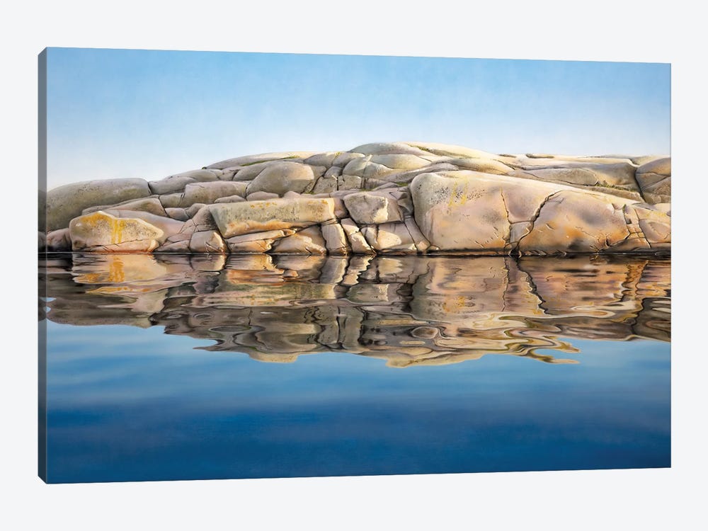Sunny Cliff by Johannes Wessmark 1-piece Canvas Artwork
