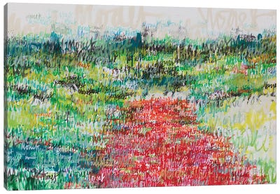 Poppy Field Canvas Art Print - Wayne Sleeth