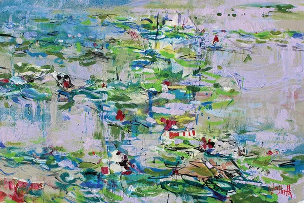 Water Lilies Collection: No. 70 by Wayne Sleeth