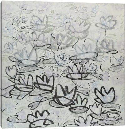 Nympheas Canvas Art Print - Water Lilies Collection