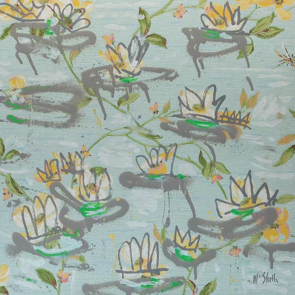 Abstract: Waterlilies by Wayne Sleeth