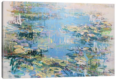 Giverny no.8 Canvas Art Print - Artists Like Monet