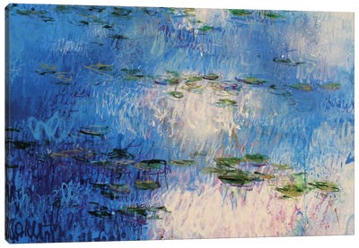 Giverny No.17 Canvas Art Print - Artists Like Monet