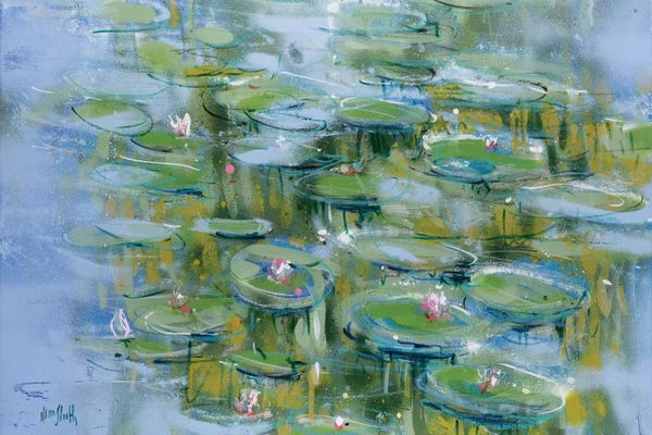 Water Lilies Collection: No. 13 by Wayne Sleeth