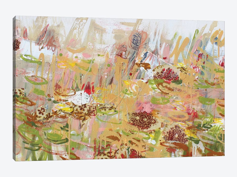 Giverny Au Printemps (Spring) by Wayne Sleeth 1-piece Canvas Wall Art