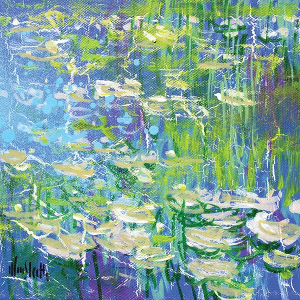 Normandy: Giverny Study N°3 by Wayne Sleeth