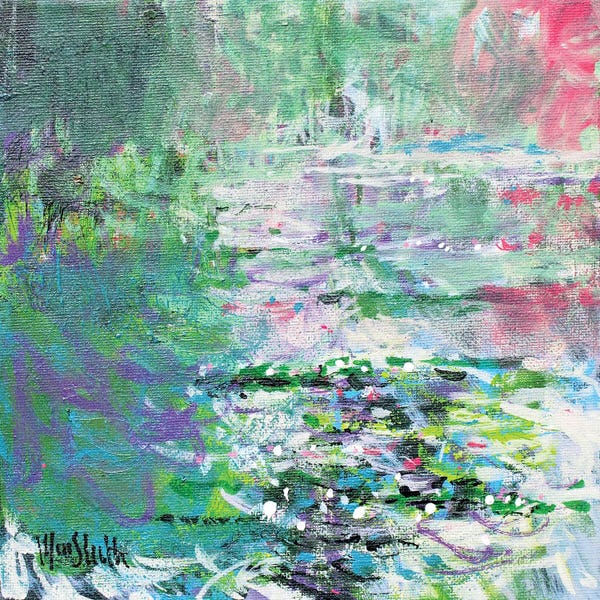 Water Lilies Collection: Giverny Study N°5 by Wayne Sleeth