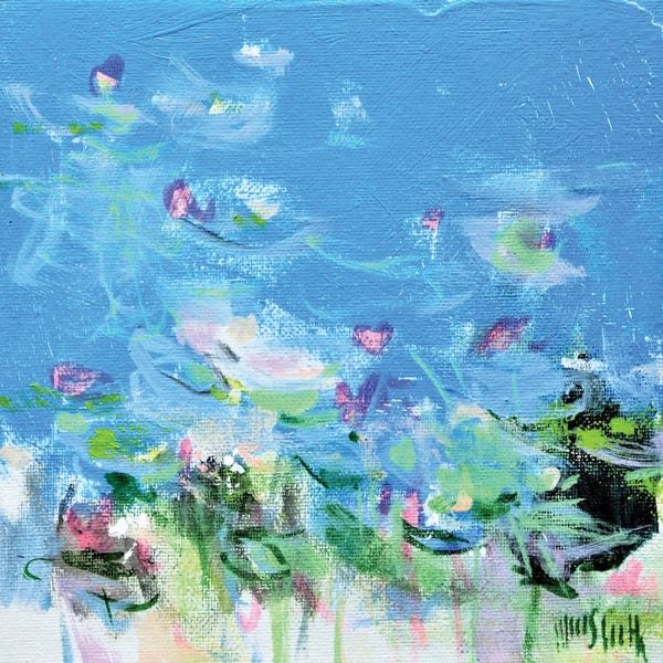 Normandy: Giverny Study N°7 by Wayne Sleeth