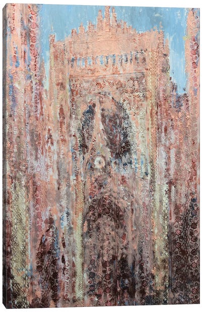 Rouen Cathedral In Lace Canvas Art Print - Wayne Sleeth