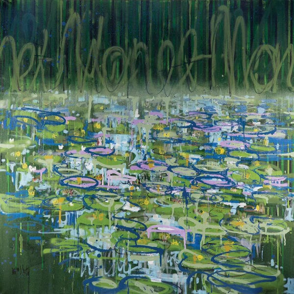 Water Lilies Collection: No. 17 by Wayne Sleeth