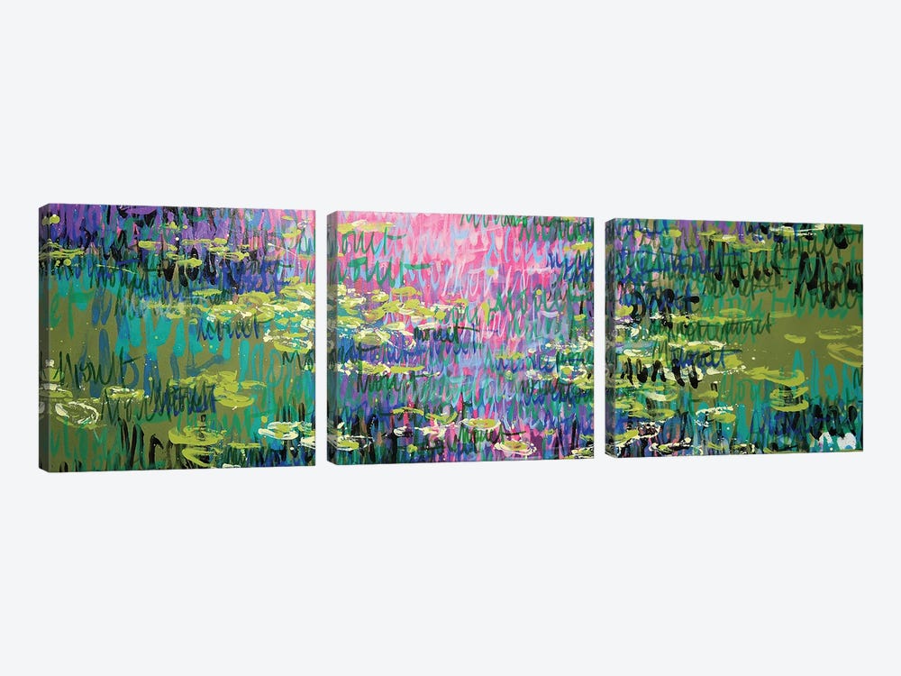 Giverny, Summer by Wayne Sleeth 3-piece Canvas Artwork