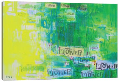 Never Mind The Monet… Canvas Art Print - Wayne Sleeth