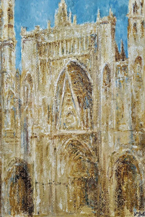 Rouen Cathedral In Lace IV