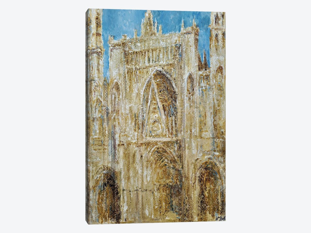 Rouen Cathedral In Lace IV by Wayne Sleeth 1-piece Art Print