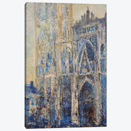 Rouen Cathedral With Lace, N° 5 Canvas Print #WSL230} by Wayne Sleeth Canvas Print