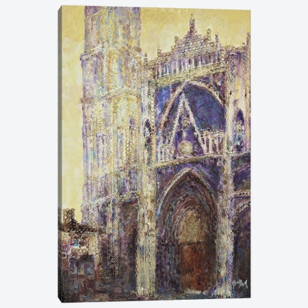 Rouen Cathedral With Lace, N° 6 Canvas Print #WSL231} by Wayne Sleeth Canvas Print