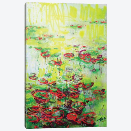 Never Mind The Monet II Canvas Print #WSL240} by Wayne Sleeth Canvas Art