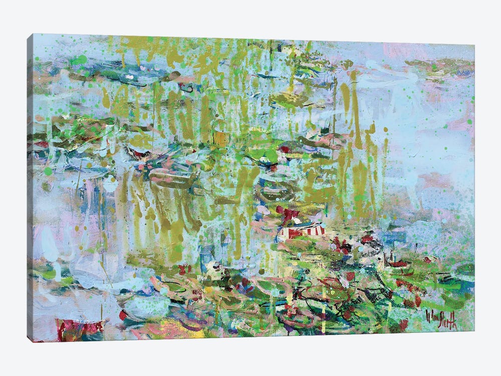 Monet Monet Monet ( Tear ) by Wayne Sleeth 1-piece Canvas Artwork